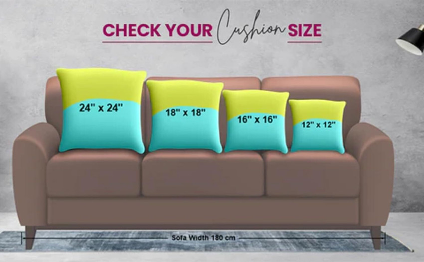 12 inch by 12 inch pillow top
