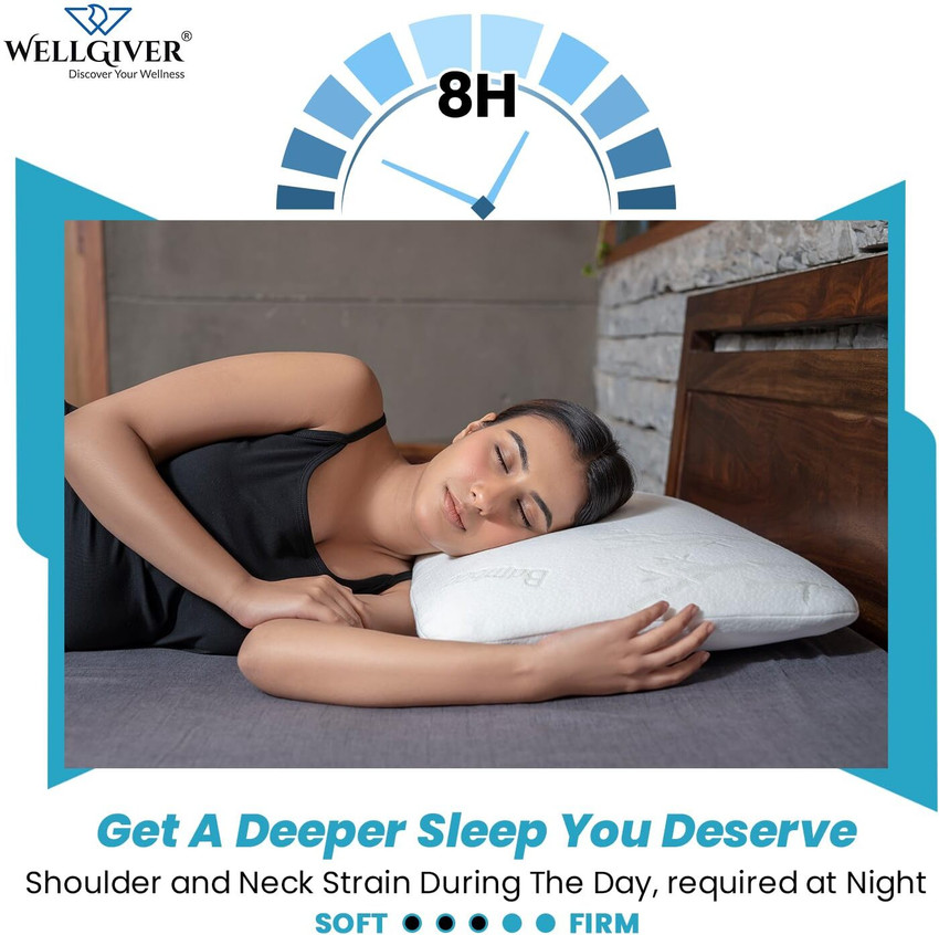 Sleep wellness memory foam pillow new arrivals