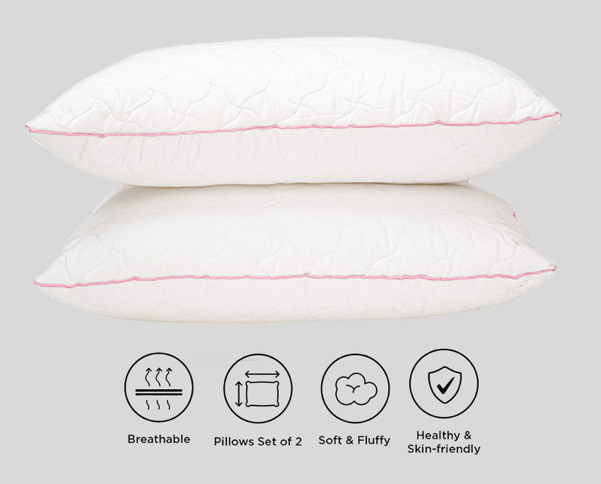 Sleep Time Hotel Pillow with Soft and Firm Fluffy Pillows for