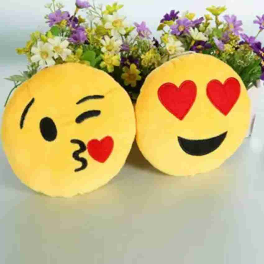 SHOPHOX Soft Cute Emoji pillows cushions for Kids Girls Car