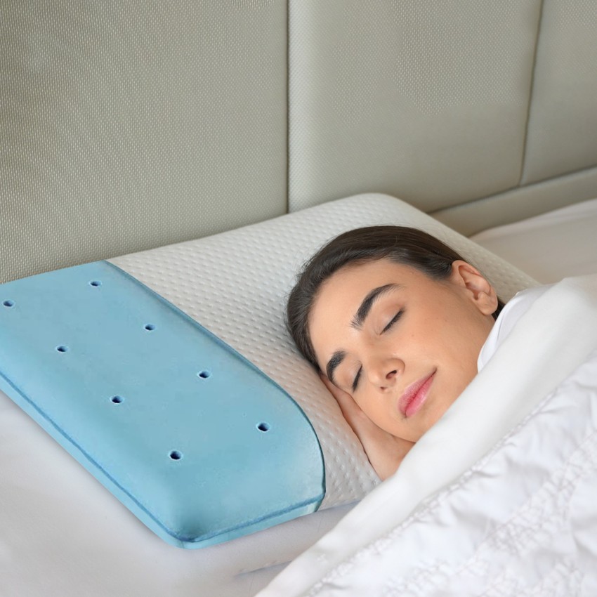 Cooling Gel Ventilated Memory Foam Side Sleeper Pillow – SleepInnovations