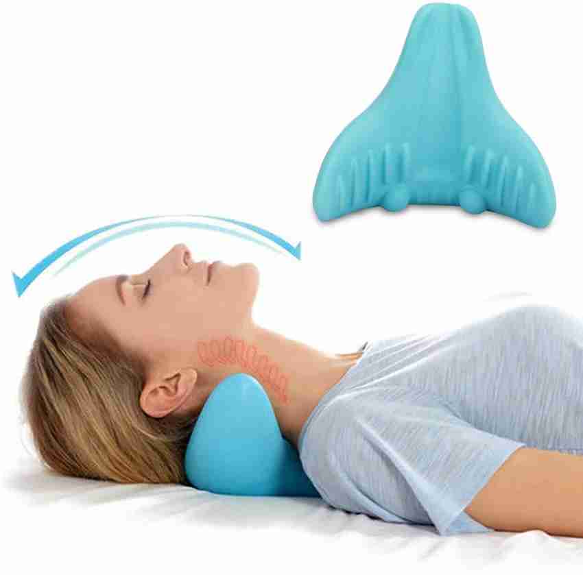 Neck Traction Pillow Cloud Shape Stretcher Cervical Support Pain Relief  Massage