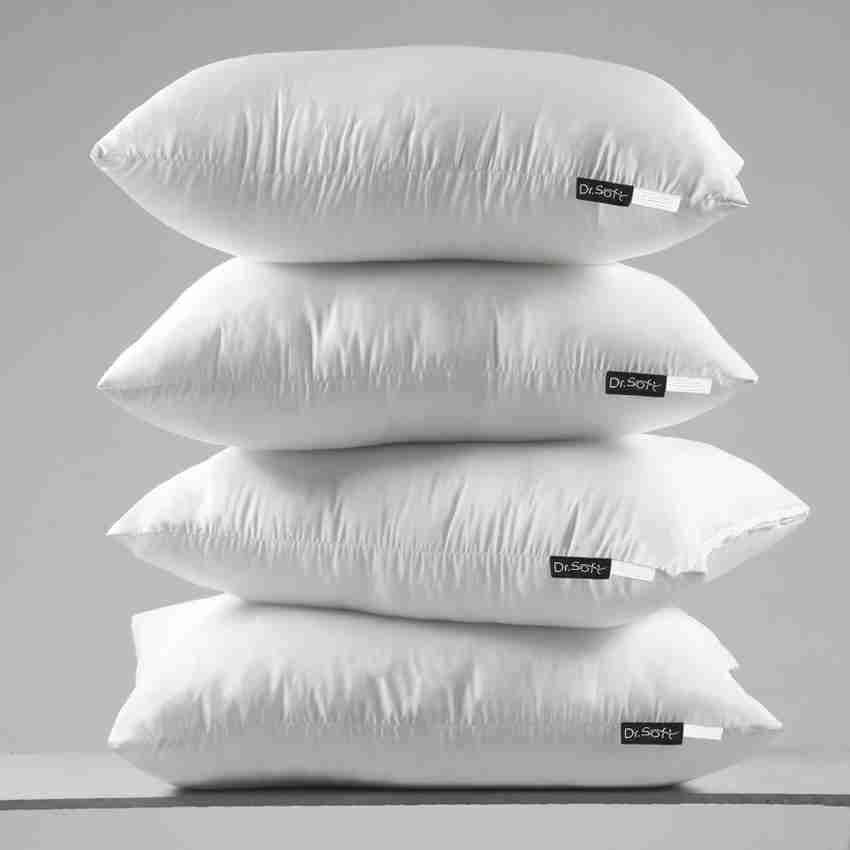 Dr.Soft Cotton Pillows Cotton Nature Sleeping Pillow Pack of 4
