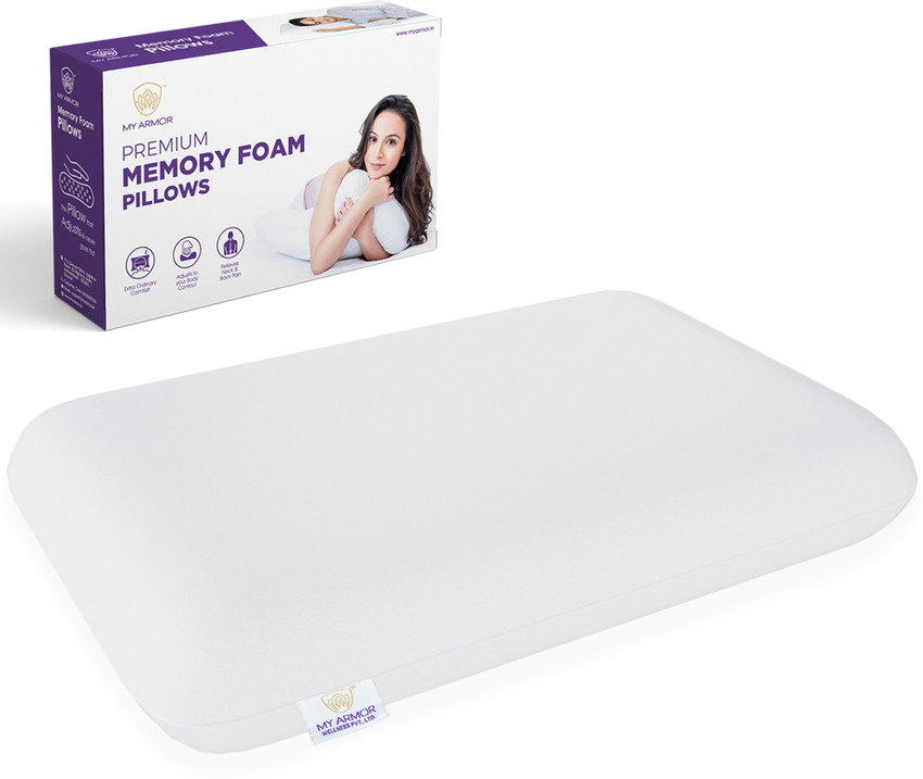 MY ARMOR Orthopedic Memory Foam Pillow King 24