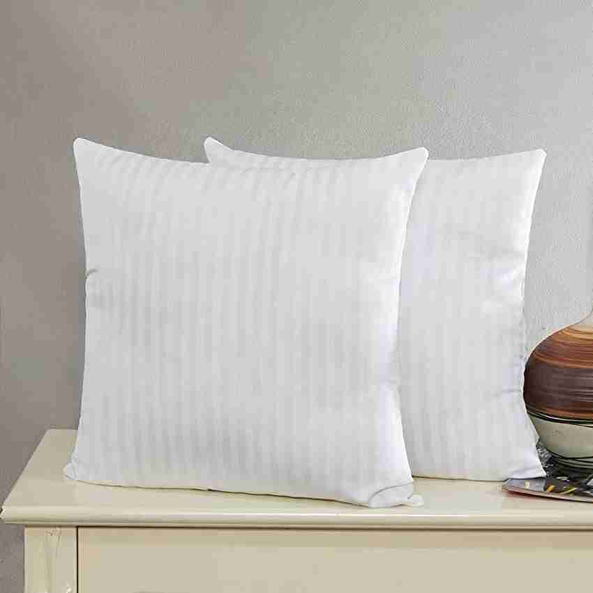 Cloth Fusion Microfiber Cushion Filler, 16 x 16 Inch, White - (Set of 5)