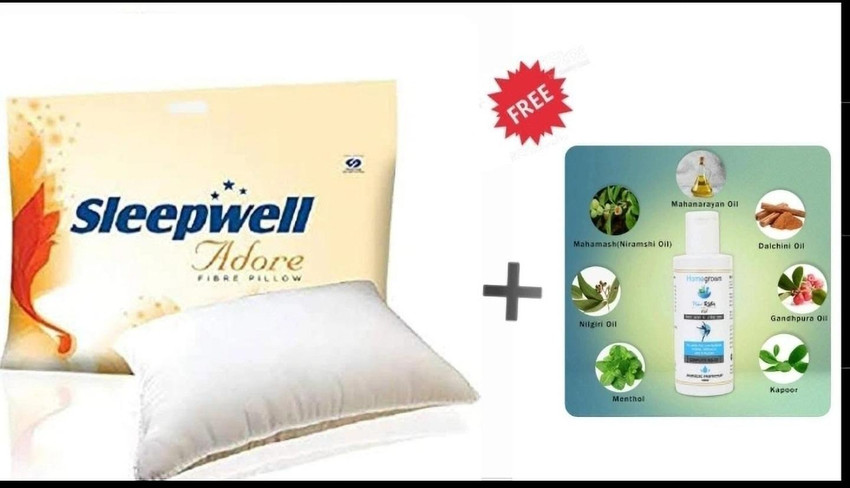Sleepwell Microfibre Solid Sleeping Pillow Pack of 1 Buy Sleepwell Microfibre Solid Sleeping Pillow Pack of 1 Online at Best Price in India Flipkart