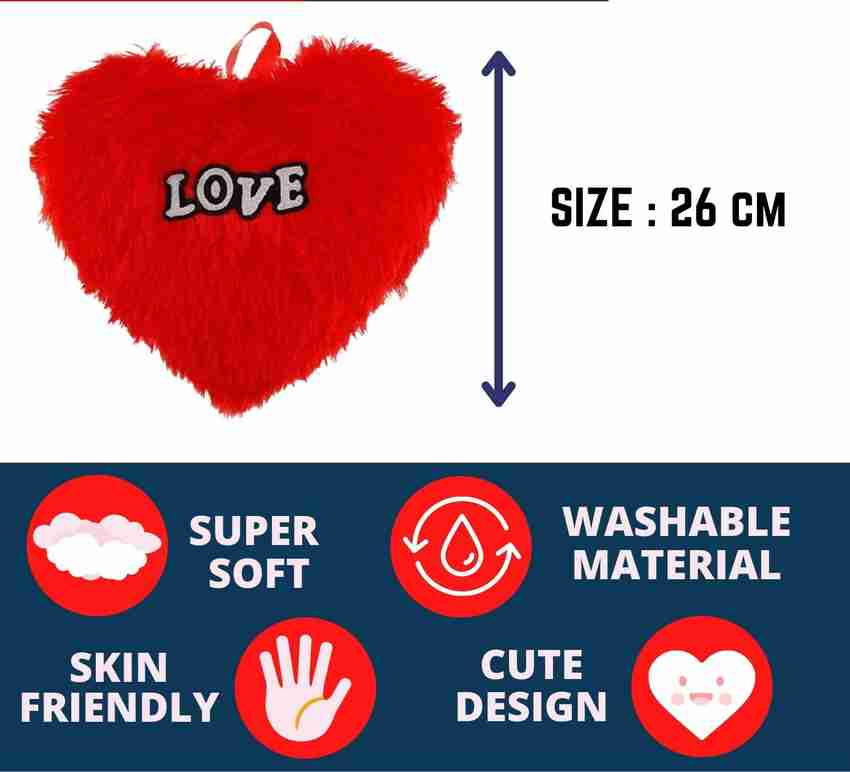 Jewelgenics Love Heart Pillow Microfibre Solid Cushion Pack of 1 Buy Jewelgenics Love Heart Pillow Microfibre Solid Cushion Pack of 1 Online at Best Price in India Flipkart