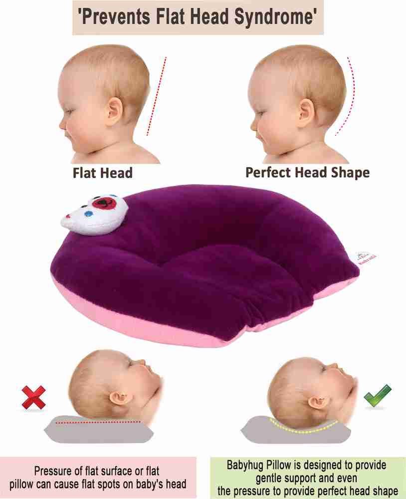 Mustard pillow clearance for flat head