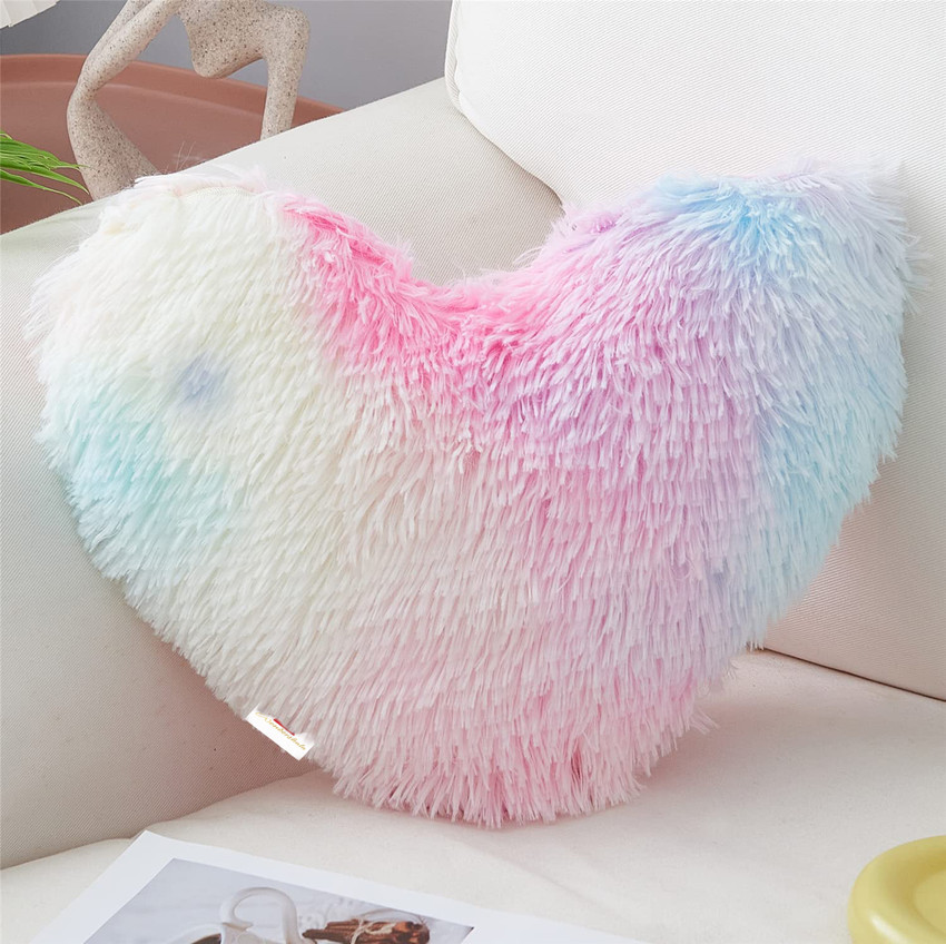 Plush pink deals cushions