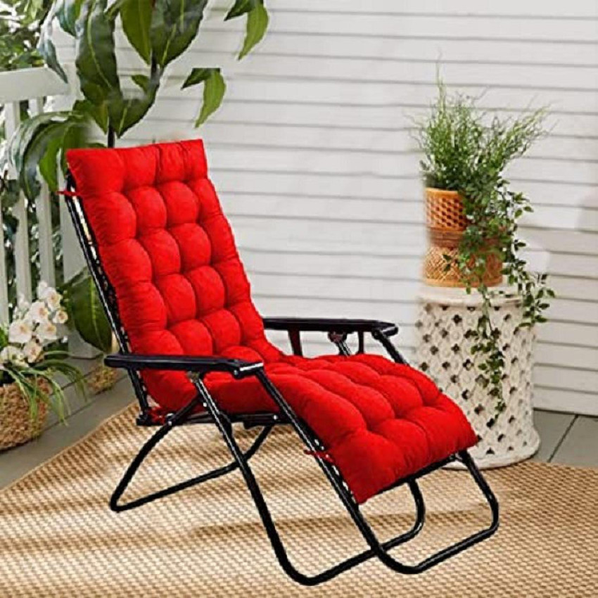 Long chair sales pad cushion