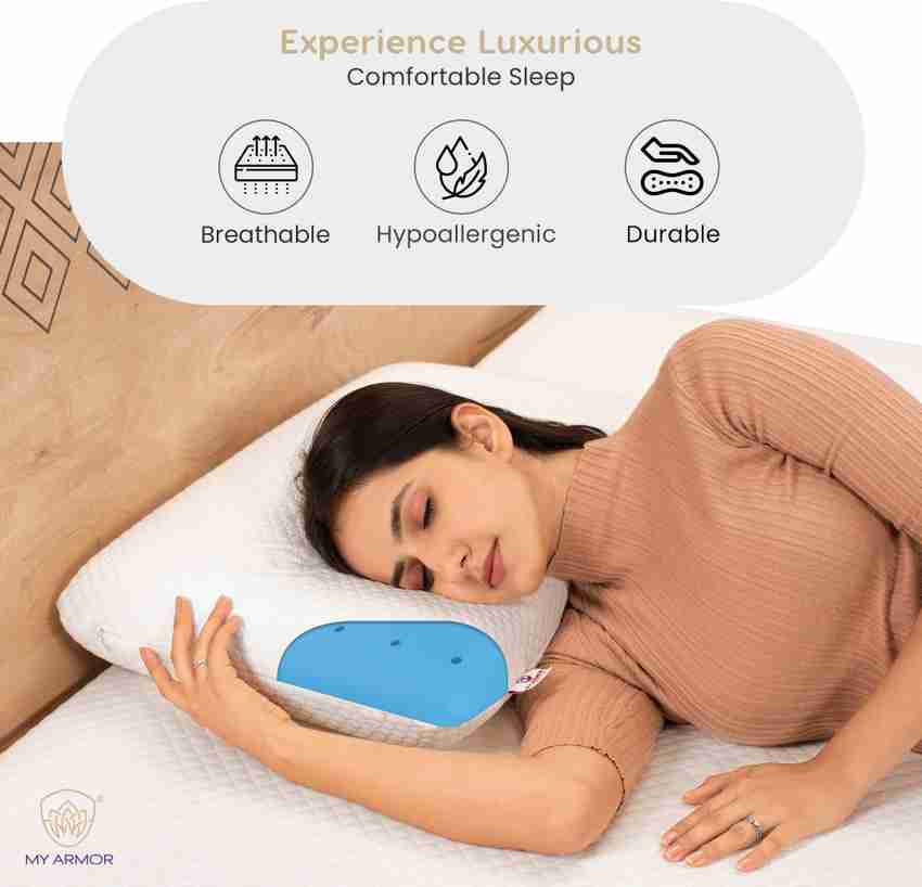 Extra thick outlet memory foam pillow