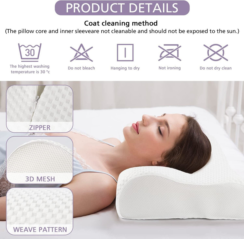 Foam pillow store not memory foam