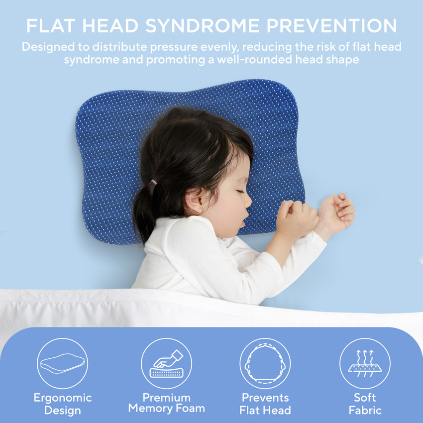 Memory foam baby pillow store