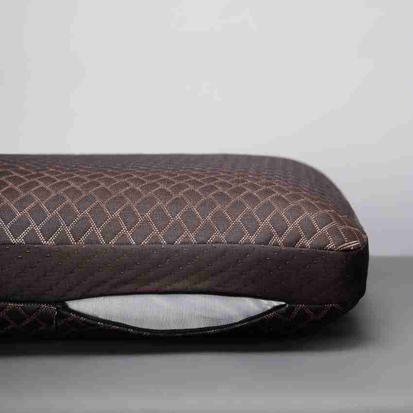 LA VERNE Luxury Memory Foam Geometric Sleeping Pillow Pack of 1