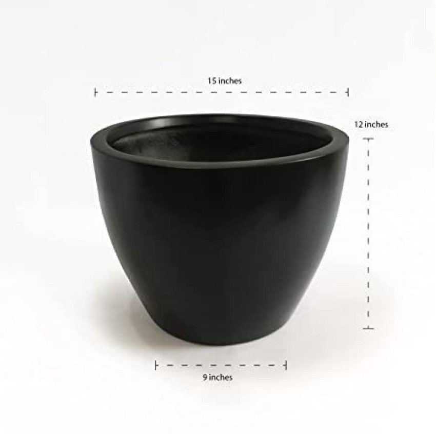 Gopal Logistics Fiberglass Planter /Gamla /Pot - Cup - 10 inches