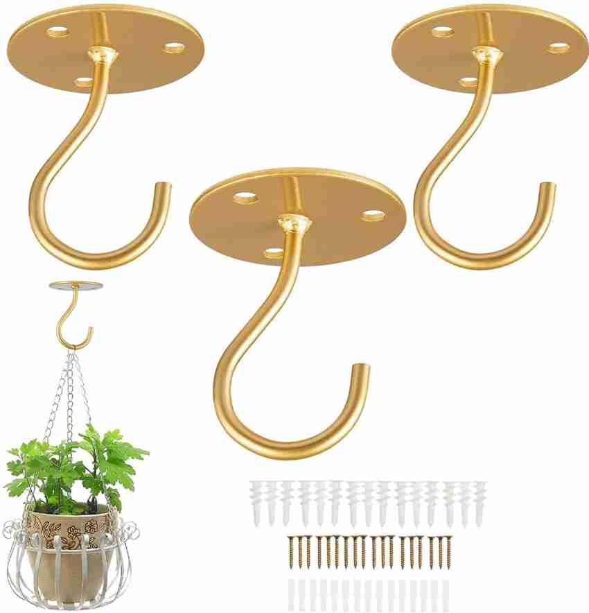 ROSE AHMED 6PCS Ceiling Hooks for Hanging Plants - Metal Plant Bracket Iron  Wall Mount Plant Container Set Price in India - Buy ROSE AHMED 6PCS Ceiling  Hooks for Hanging Plants 