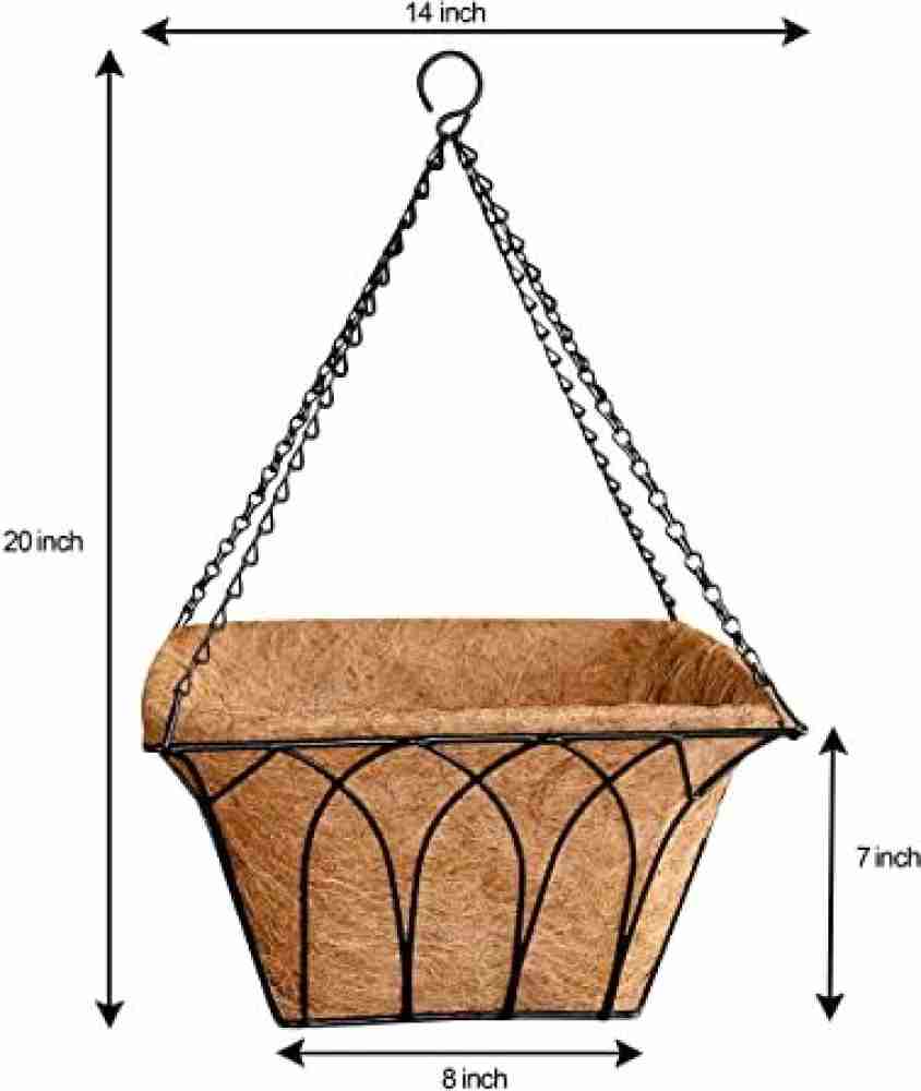 APEROL DESIGN Heavy Duty Long Extension S Hooks for Hanging Plant, Pots and  Pans, Tree Branch Hooks, Closet, Garden, Flower Basket, Pergola, Indoor