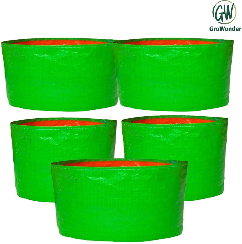 GroWonder Grow Bag 12x12Inches,230 GSM Strong,Terrace Gardening