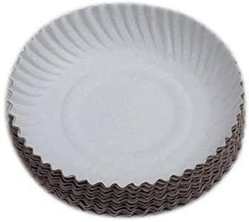 saipro Disposable Paper Plates 10 inch (Pack of 25) Thick 1 Set of 25 Plates  = 25 pcs Dinner Plate Price in India - Buy saipro Disposable Paper Plates  10 inch (Pack