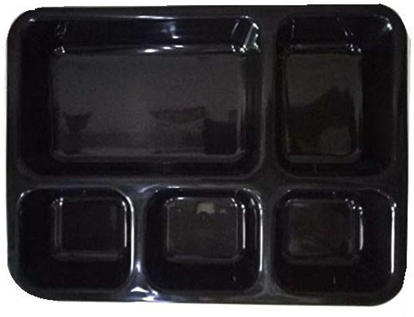 5 compartment plastic plates shop