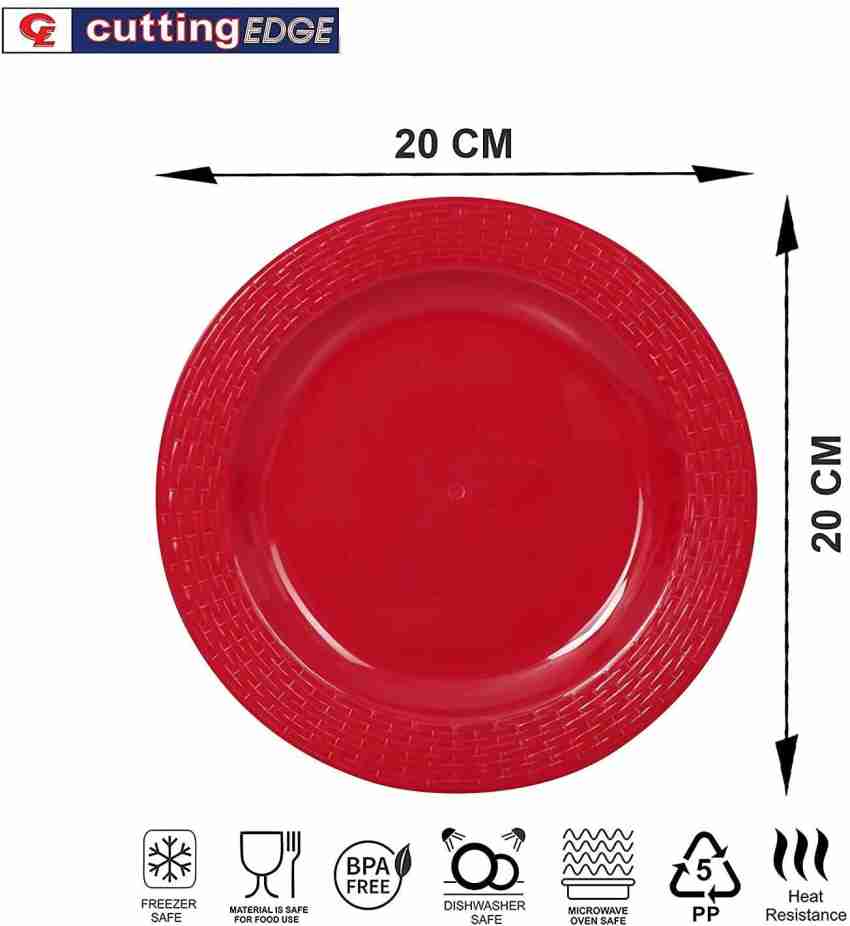 Flipkart SmartBuy Pack of 8 Plastic UTC Brook Design Plastic Bowls