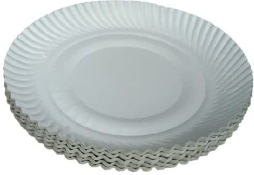 Plastic shop paper plates