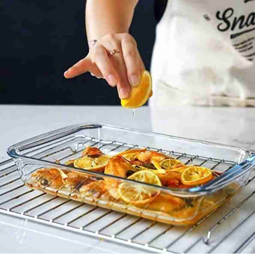 TRILOKNKS Borosilicate Glass Oval Baking Dish Microwave Oven Safe 1100ml 3Pcs Baking Dish Price in India Buy TRILOKNKS Borosilicate Glass Oval Baking Dish Microwave Oven Safe 1100ml 3Pcs Baking Dish o...