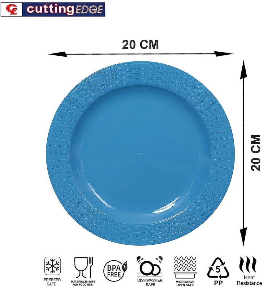 Flipkart SmartBuy Pack of 8 Plastic UTC Brook Design Plastic Bowls