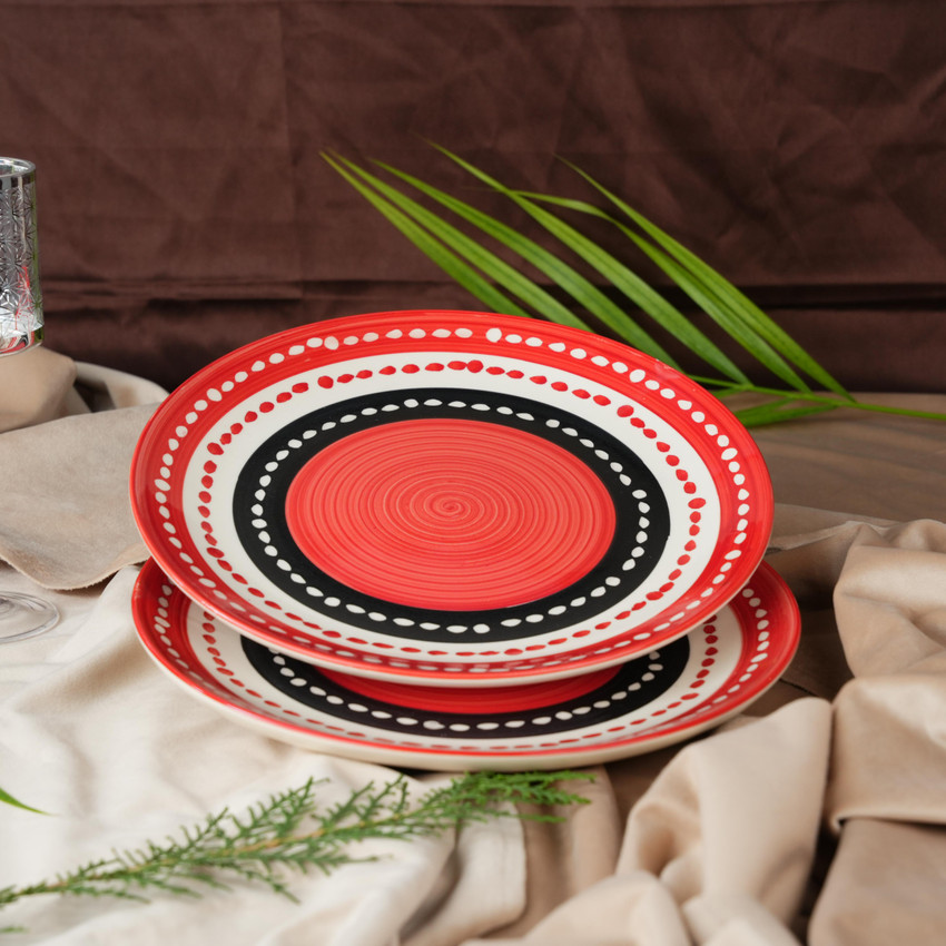 Handmade dinner plates clearance