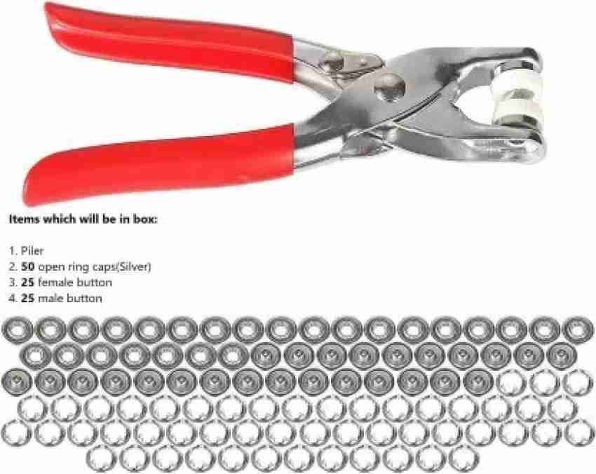 SnapKit™  Metal Snap Buttons with Fastener Pliers – WonderPlaza