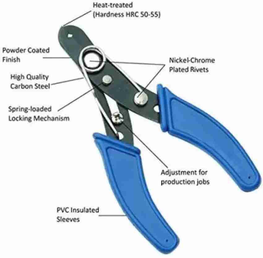 Stainless Steel Straight Nose Cutting Pliers FT91013 Split Ring