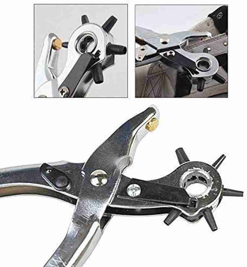 Revolving Leather Hole Punch