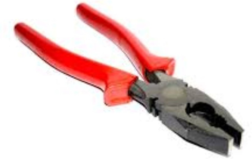TAPARIA 1621-8 Steel (210mm) Combination Plier with Joint Cutter (Red and  Black) Lineman Plier Price in India - Buy TAPARIA 1621-8 Steel (210mm) Combination  Plier with Joint Cutter (Red and Black) Lineman