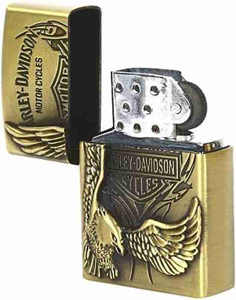 Risen style Zippo Lighter with Vintage Flip Top PIA