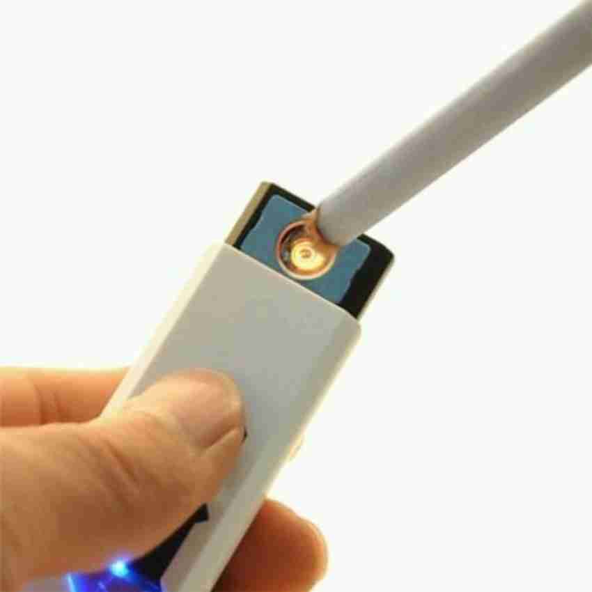 SACRO GTB476 USB Cigarette Lighter Windproof Rechargeable Flameles