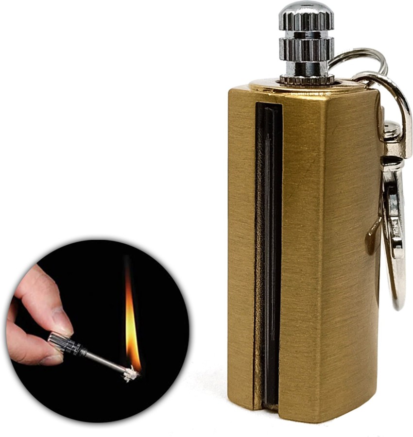 FITUP UPGRADED Permanent Metal Match Lighter Forever Keychain Lighter  Emergency Matchstick suitable for hunting, traveling and outdoor activities  Pocket Lighter Price in India - Buy FITUP UPGRADED Permanent Metal Match  Lighter Forever