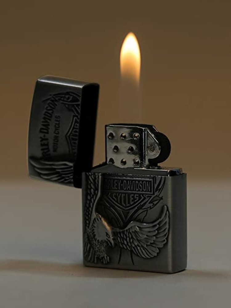 Risen style Zippo Lighter with Vintage Flip Top PIA INTERNATIONAL