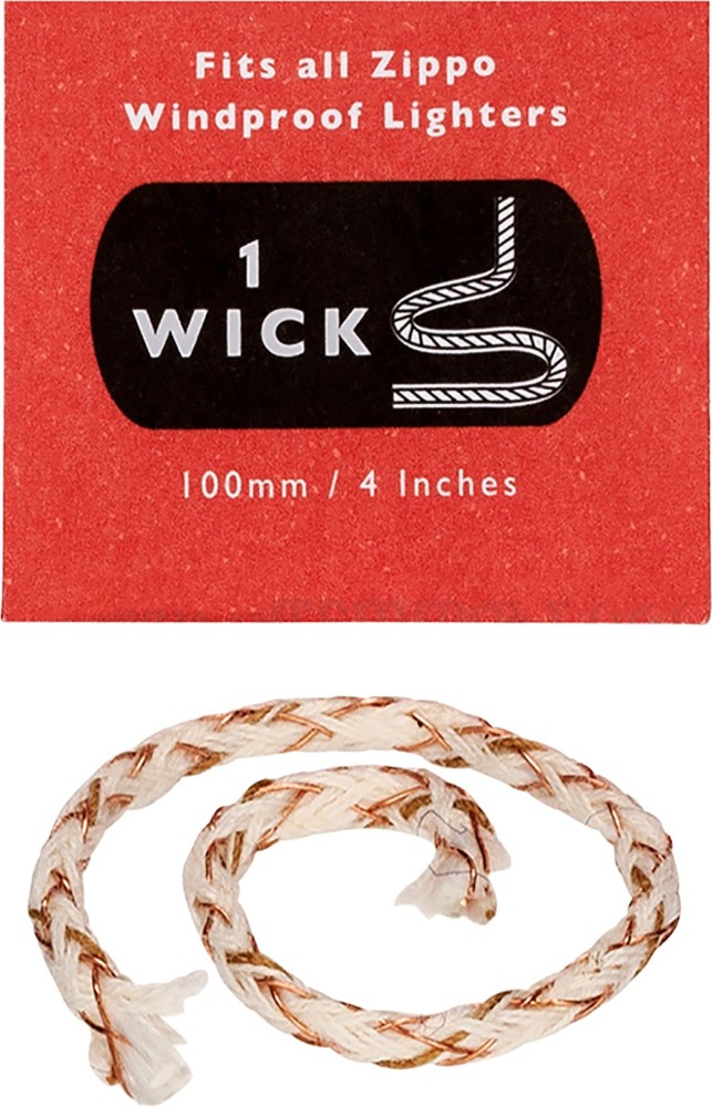 VIOVI Pack of 02, Genuine Zippo Wick/ Dhaga/ Batti Fits to All Flint Wheel  Lighters Cotton Gas Lighter Price in India - Buy VIOVI Pack of 02, Genuine Zippo  Wick/ Dhaga/ Batti