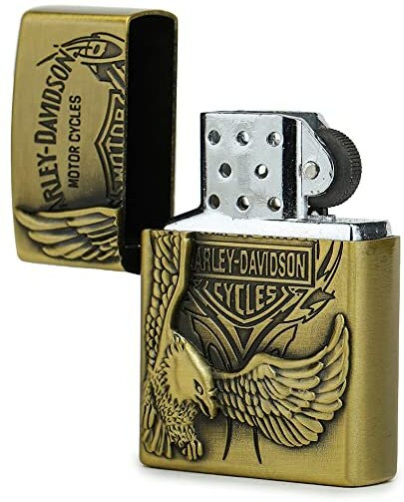 Risen style Zippo Lighter with Vintage Flip Top PIA INTERNATIONAL