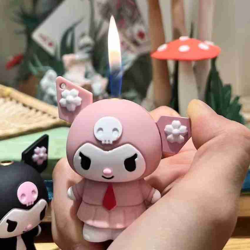 FITUP Cute Kitty Open Flame Lighters For Girl Friends Gifts Pocket