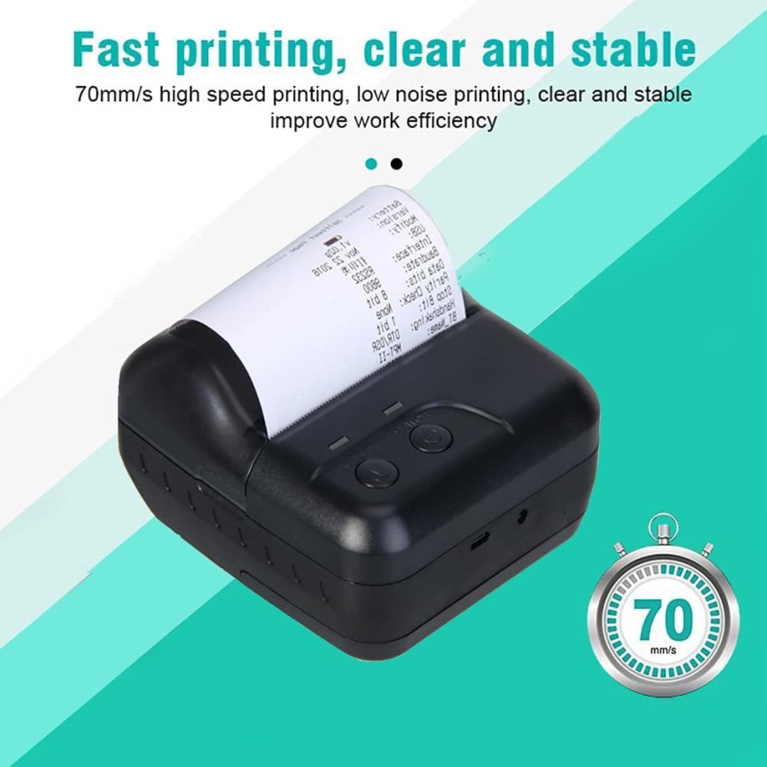 F2C 3inch Thermal Receipt Printer Portable Bluetooth printer for
