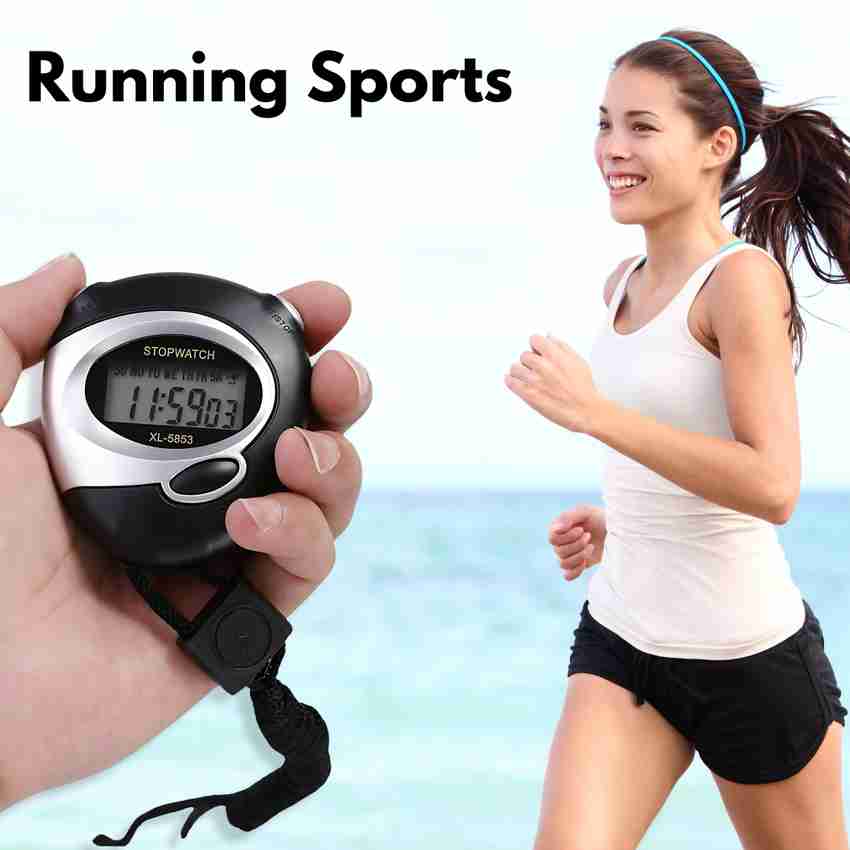 Z Plus Stop Watch Timer for Study Table Accessories for Students Large Display Shockproof Stopwatch for Coaches Swimming Running Sports Training Large Display Shockproof Stopwatch for Coaches Swimming...