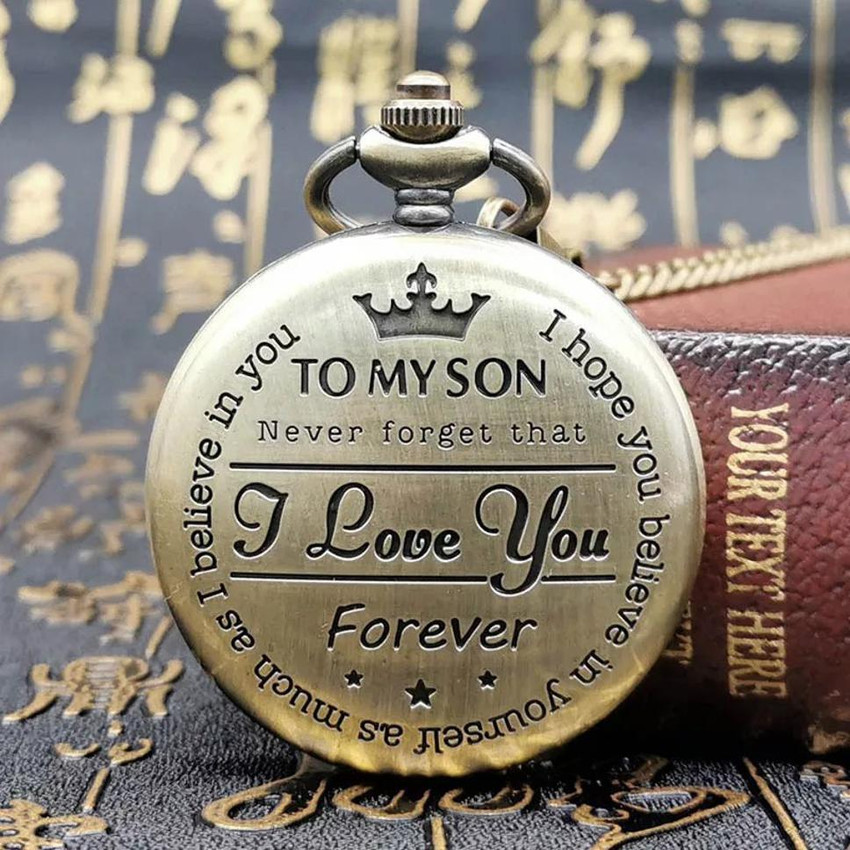 Pocket watch to my son discount