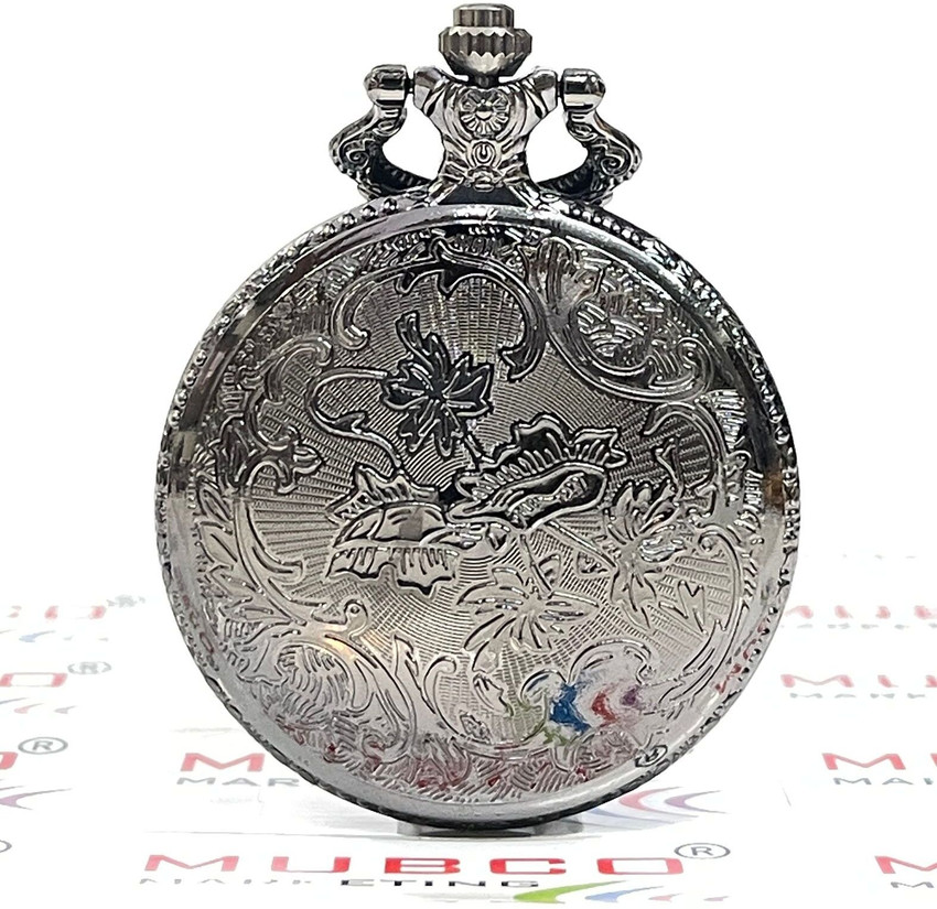 Antique silver pocket watch on sale