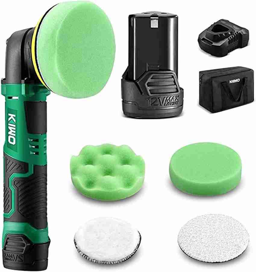 Battery shop buffer polisher