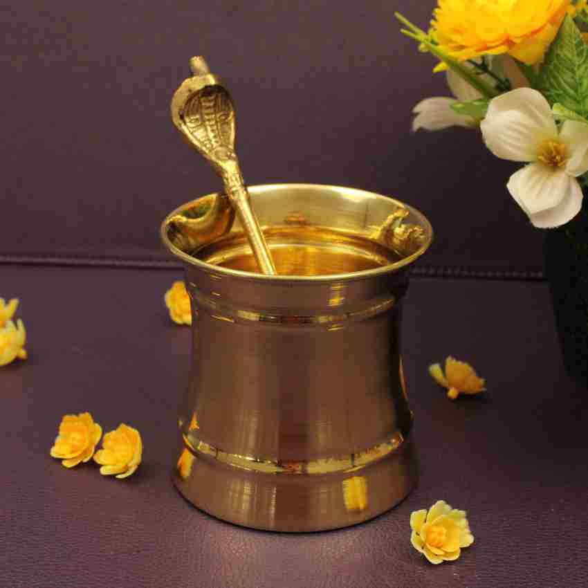 3 Traditional Brass Puja Panchapathiram Uthirani / Udharani Pooja Item Buy  Now