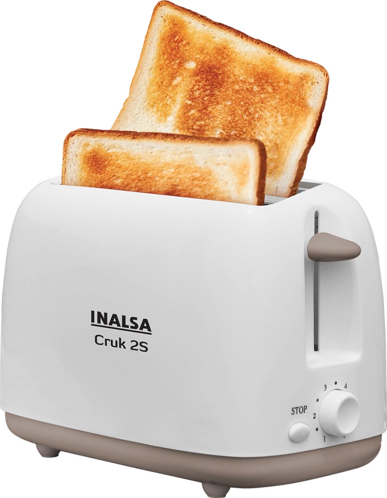 Inalsa by INALSA Cruk 2S 750 W Pop Up Toaster Price in India Buy Inalsa by INALSA Cruk 2S 750 W Pop Up Toaster Online at Flipkart