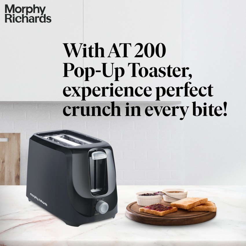 Morphy Richards AT 200 700 W Pop Up Toaster Price in India Buy Morphy Richards AT 200 700 W Pop Up Toaster Online at Flipkart