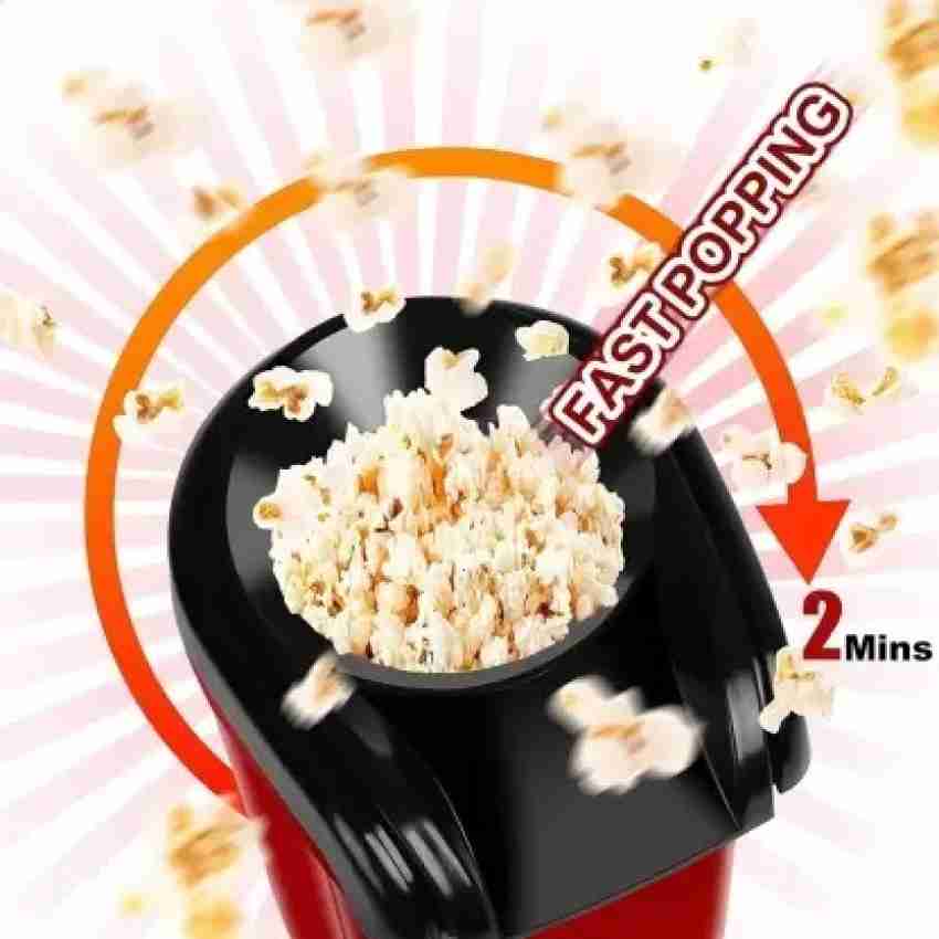 Hot Air Popcorn Popper Machine, Air Popper Popcorn Maker, 1200W Electric  Popcorn Maker, 2 Minute Fast Mini Popcorn Machine with Measuring Cup,  Popcorn