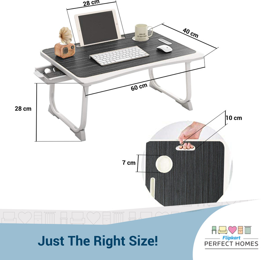 Flipkart Perfect Homes Studio Dorm Wood Portable Laptop Table